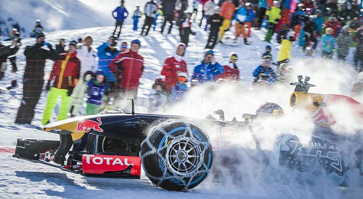 Max Verstappen Formula 1 ski slopes 02