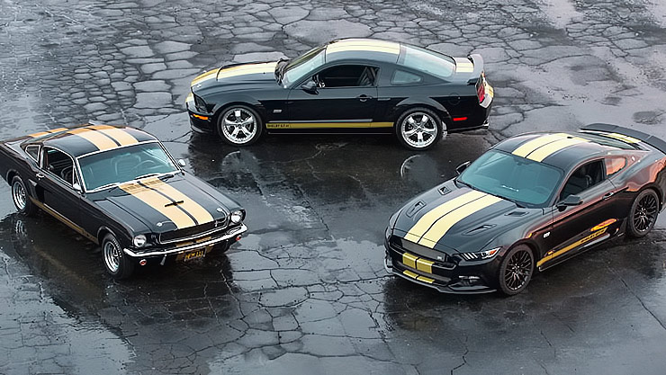 Ford Shelby GT-H three generations