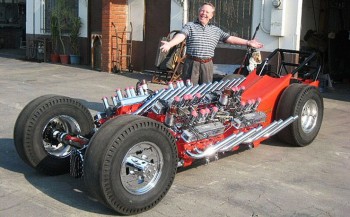 Tommy Ivo’s FOUR Engine Powered AWD Dragster was Quite the Monster ...