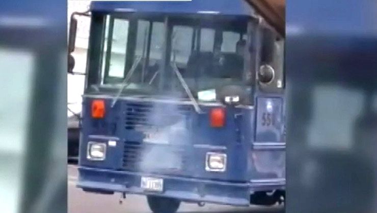 Boy Steal Bus in Bangor