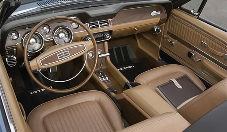 1968 Shelby GT-500 Mustang interior
