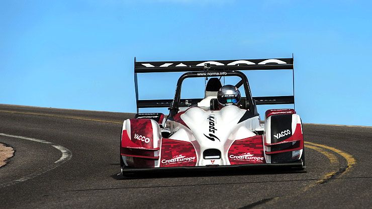 Hillclimb Pikes Peak 2016 winner Romain Dumas