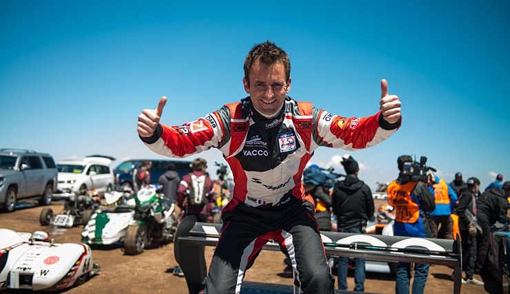 Romain Dumas Pikes Peak 2016 winner
