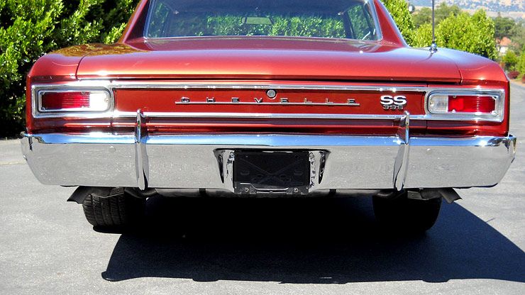 1966 Chevrolet Chevelle SS raer
