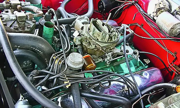1970 AMC AMX 390 engine