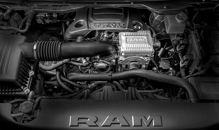 2019 Ram 1500 Hemi motor