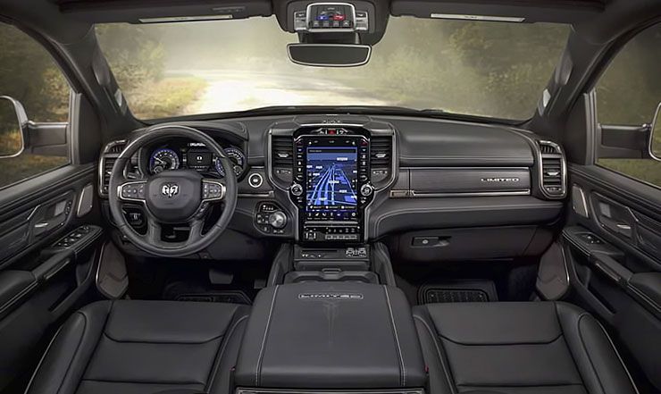 2019 Ram 1500 interior