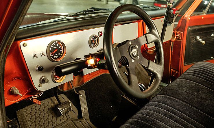 Chevrolet C-10 from Fast and Furious 4 interior