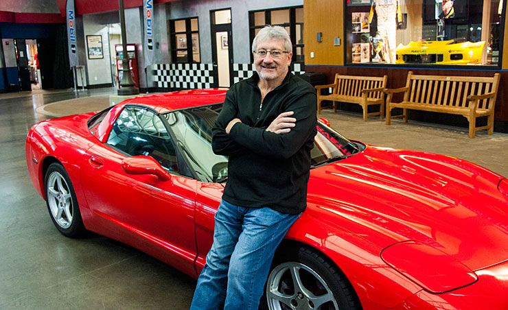 guy donates Corvette with 770000 plus miles to museum