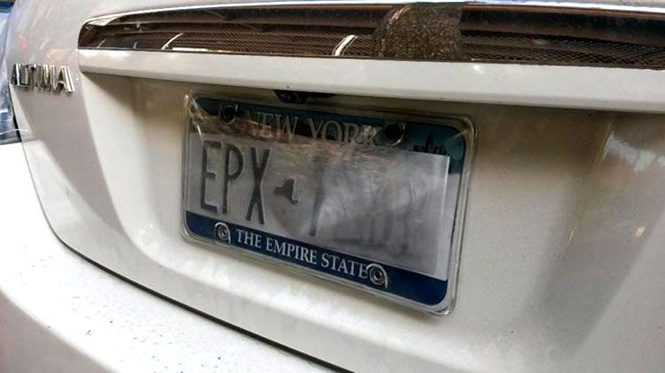 illegal license plate covers