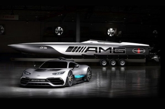 Mercedes-AMG project ONE and Cigarette Racing 515 Project ONE