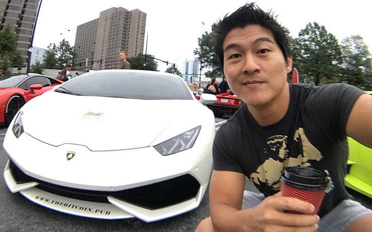 this guy bought a Lamborghini Huracan for 115 dollars
