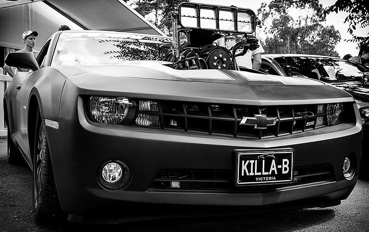 Steve Nogas Killa-B Camaro front