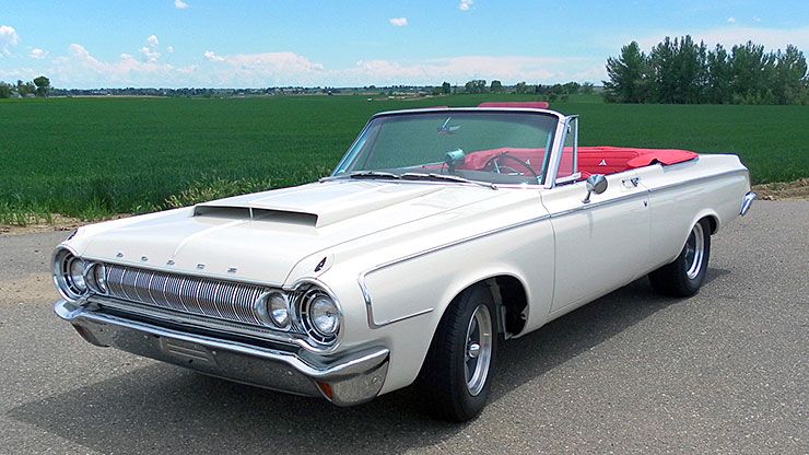 1964 Dodge Polara Convertible front