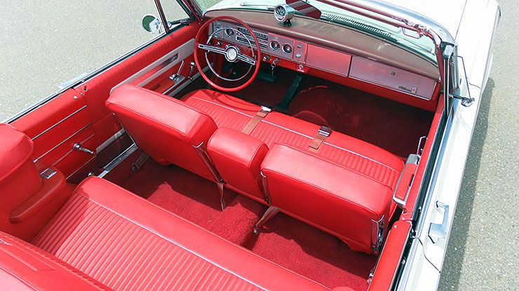1964 Dodge Polara Convertible interior