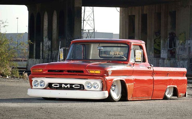 1964 GMC Pickup front left - The GOAT