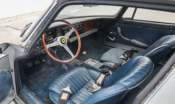 1966 Ferrari 275 GTB Long Nose Alloy interior