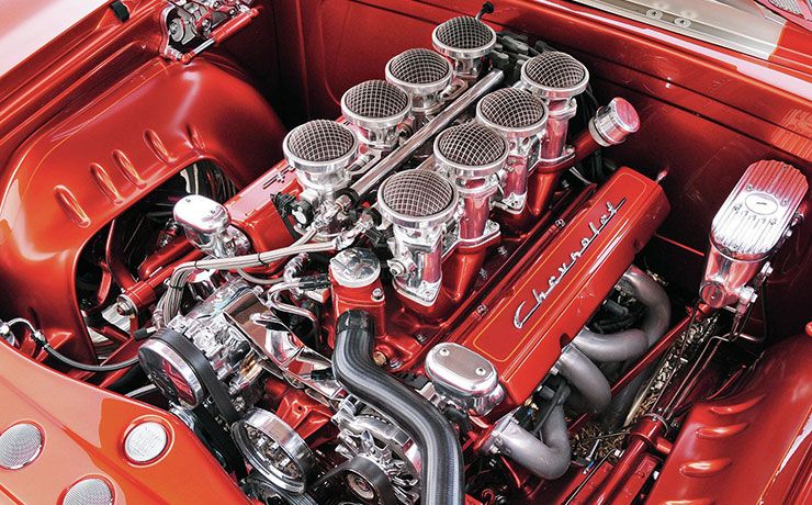 1969 Camaro RS9 motor