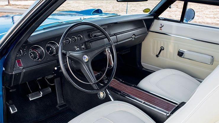 1970 Plymouth Superbird interior