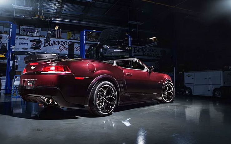 Camaro Z28 convertible rear