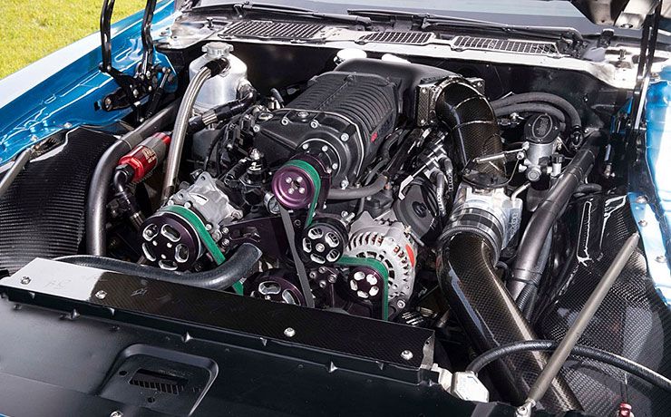 supercharged LS3 built by Wegner Motorsports in The Bird