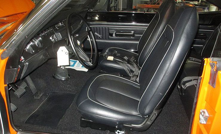1970 Hemi Plymouth Superbird interior