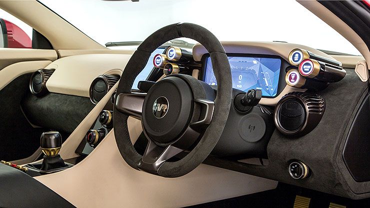 New TVR Griffith interior