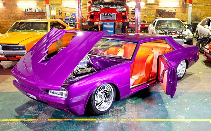 PSYCHO - 1986 Ford XF Falcon front left