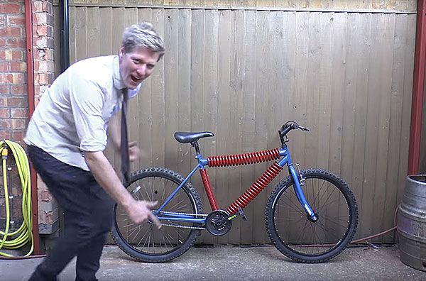 colin furze spring bike