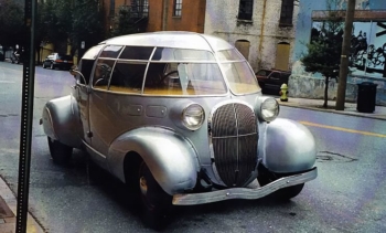 Bizarre Teardrop 1934 McQuay Norris Streamliner - ThrottleXtreme