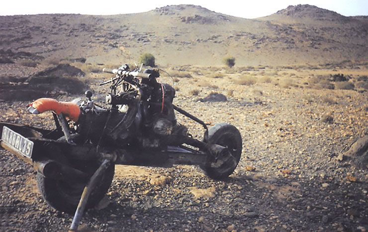 desert escape motorbike