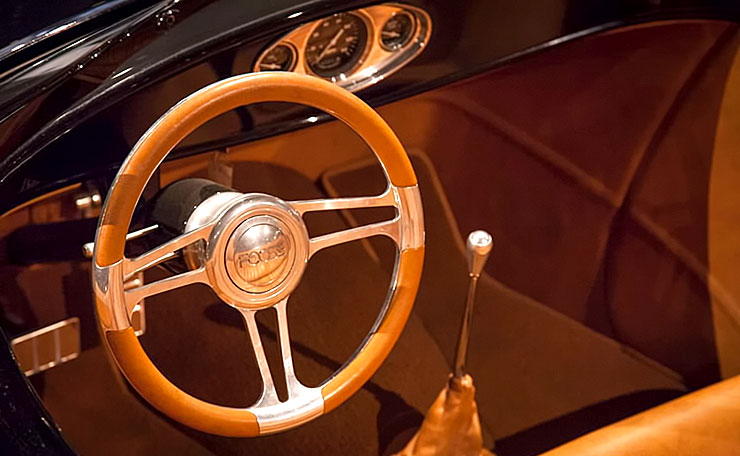 1932 Ford Deuce Roadster by Chip Foose dashboard