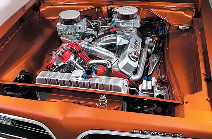 1969 Barracuda 318 ci engine