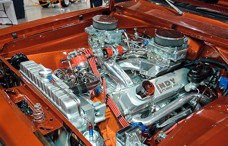 Bill Watkins 1969 Barracuda Fastback motor