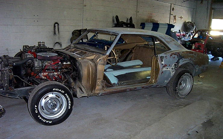 1967 Camaro restoration