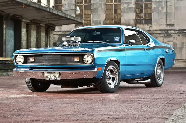 Stance Duster This 1971 Plymouth Duster Has The Right Stance And Performance Without ...