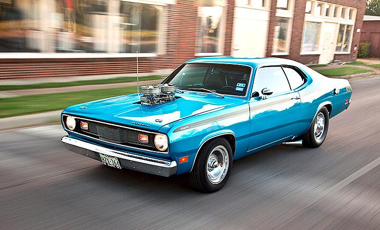 1971 Plymouth Duster streetrod front
