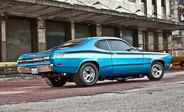 1971 Plymouth Duster streetrod rear