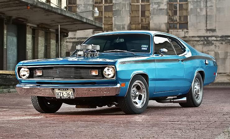 Throwback Tunnel Ram 1971 Plymouth Duster