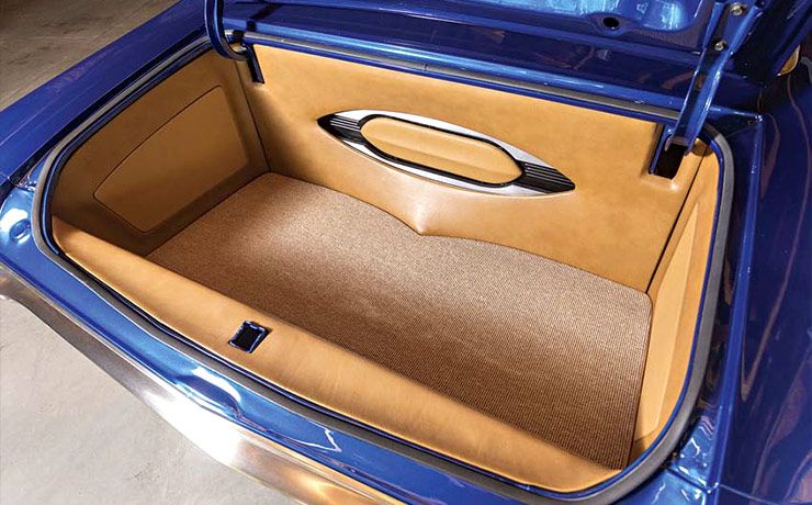 1968 Chevrolet Chevelle Blue Eyed Devil trunk