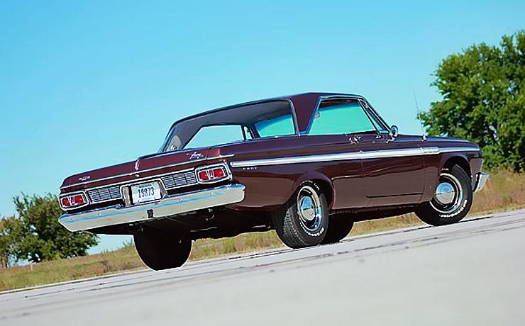 1964 Plymouth Fury three quarter rear