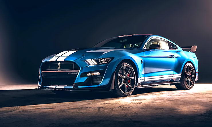2020 Ford Mustang Shelby GT500 front left