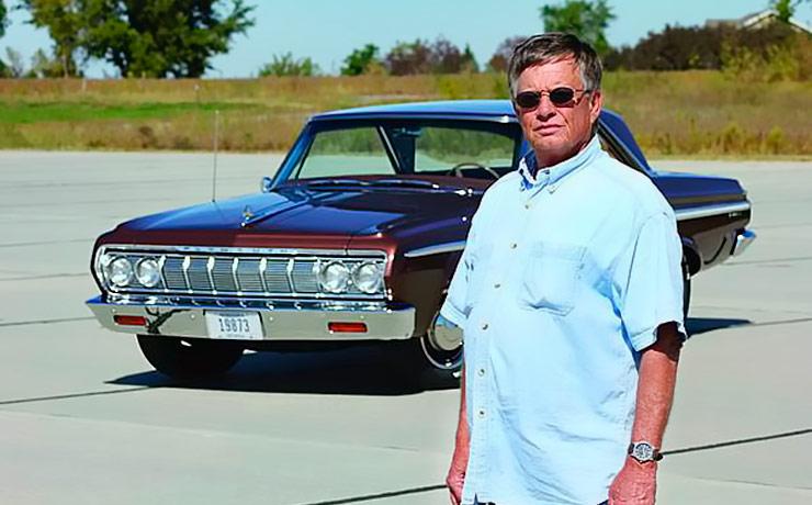 Tom Gilmore with his 1964 Plymouth Fury