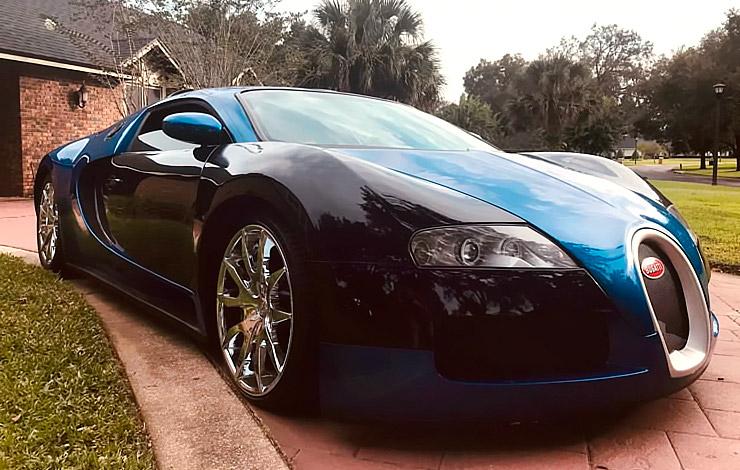 Mercury Cougar convert into Bugatti Veyron