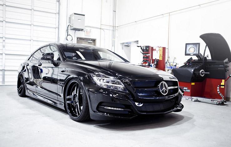 Sinister Mercedes CLS by SR Auto Groups