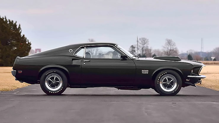 1969 Ford Mustang Boss 429 right side