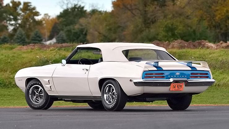 1969 Trans Am Convertible with top on