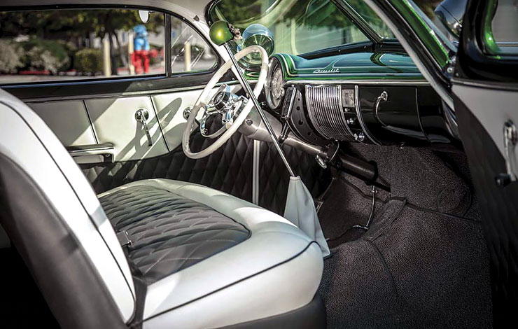 1950 Chevrolet Sedan Deluxe "Lucky Deluxe" interior
