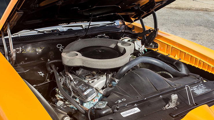 1970 Pontiac GTO Judge engine