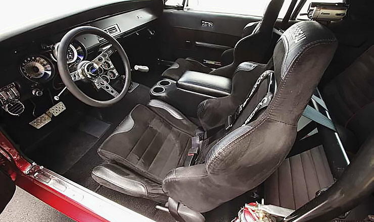 Herb Stuart's 1968 Mercury Cougar interior